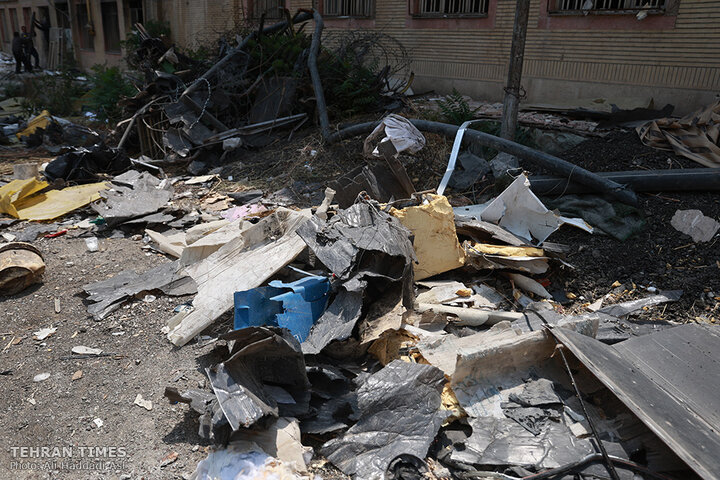 Tehran Times tours wreckage of Evin Prison after Israeli attack