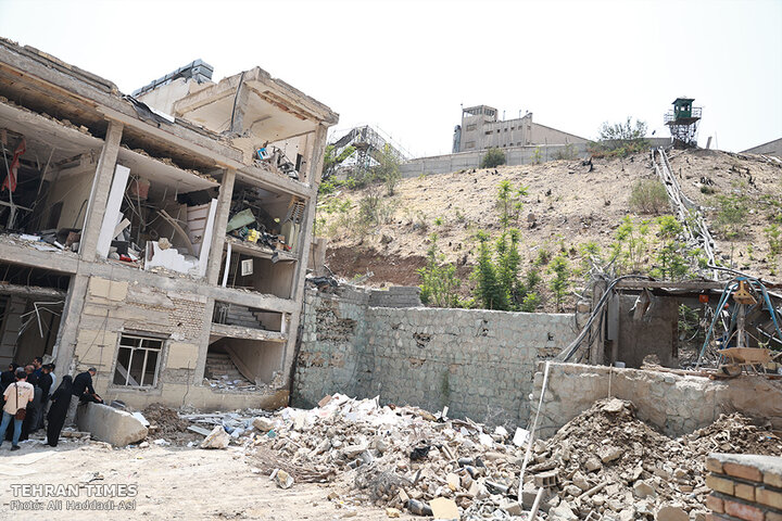 Tehran Times tours wreckage of Evin Prison after Israeli attack