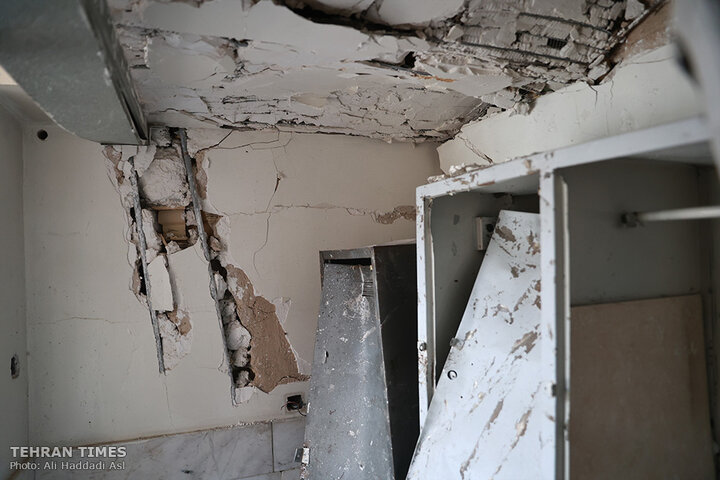 Tehran Times tours wreckage of Evin Prison after Israeli attack