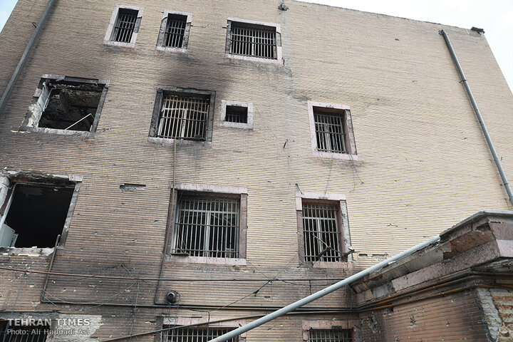 Tehran Times tours wreckage of Evin Prison after Israeli attack
