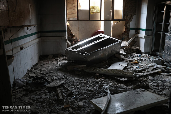 Tehran Times tours wreckage of Evin Prison after Israeli attack