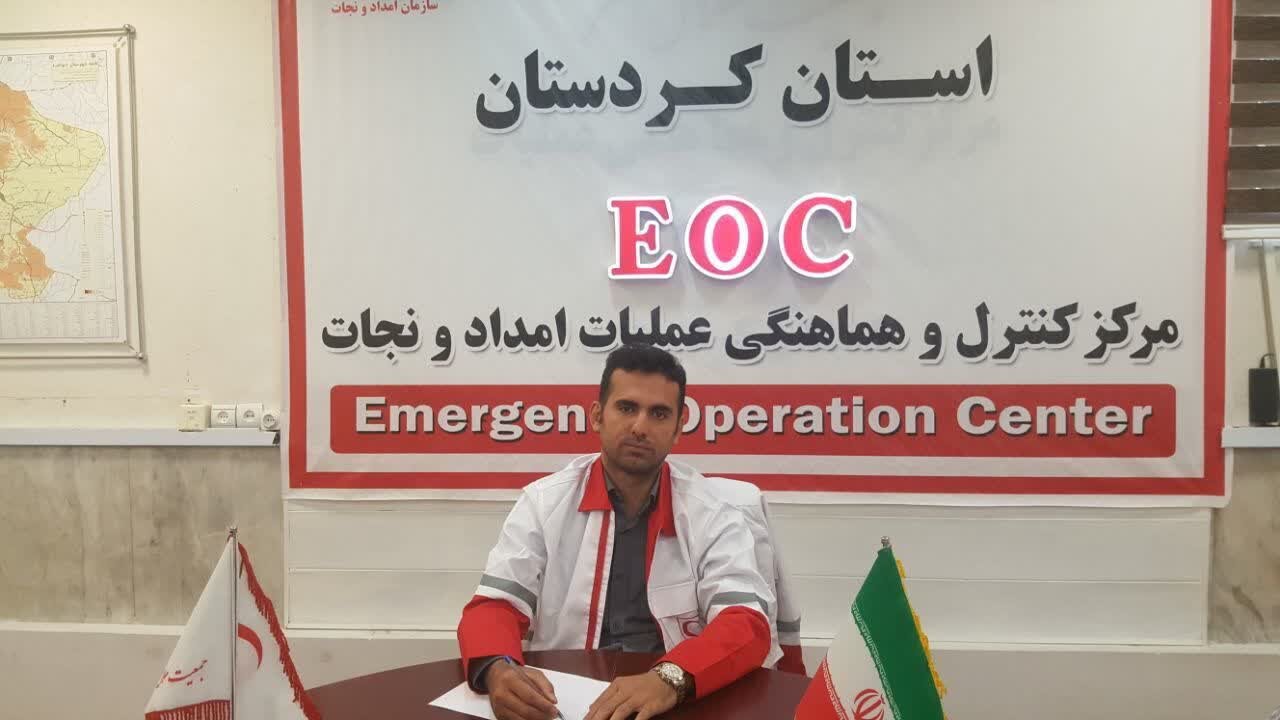 خدمت بی‌وقفه در مسیر عشق؛ هلال احمر کردستان در آماده‌باش برای زائران