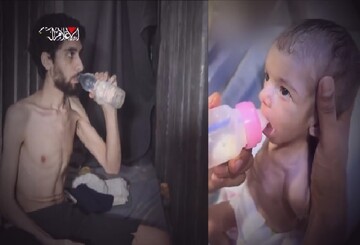 قەسام ڤیدیۆیەکی لە ئەسیرانی زایۆنیی بڵاو کردەوە؛ لە یەک خۆراک دەخۆین
