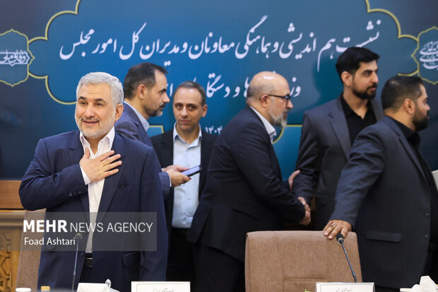 نشست هم اندیشی معاونین مجلس امور مجلس وزارتخانه ها