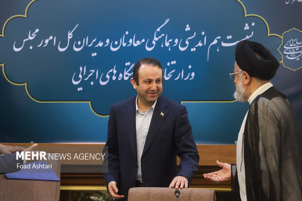 نشست هم اندیشی معاونین امور مجلس وزارتخانه ها و دستگاههای اجرایی 20