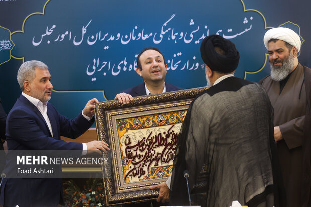 نشست هم اندیشی معاونین امور مجلس وزارتخانه ها و دستگاههای اجرایی 25