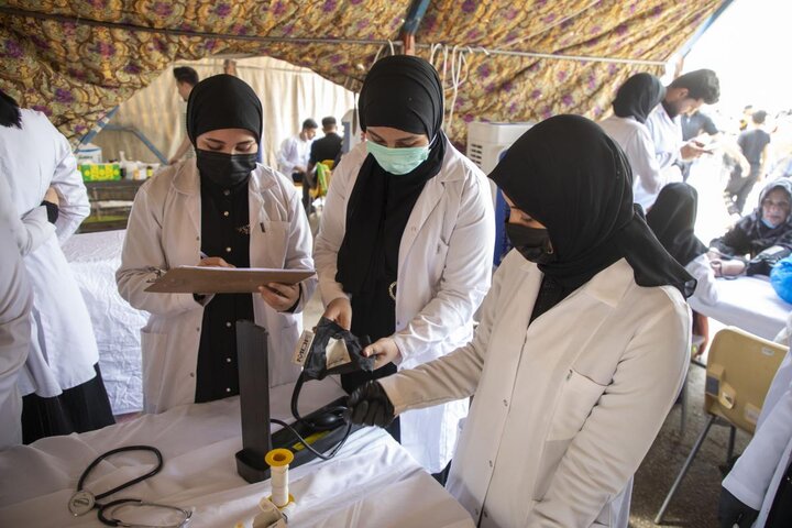 طی کردن ۲۵۰۰ کیلومتر برای خدمت رسانی به زائران اربعین