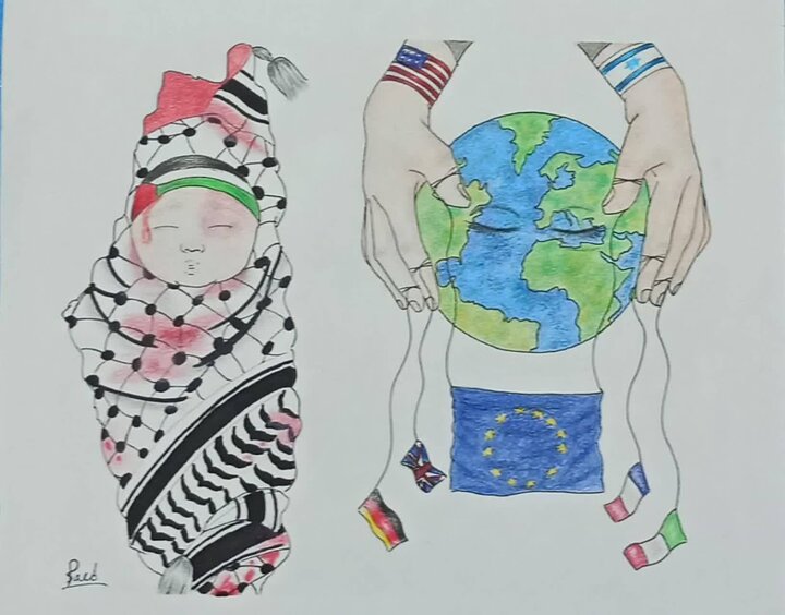 پویش «با کودکان غزه» در کردستان به اجرا درآمد