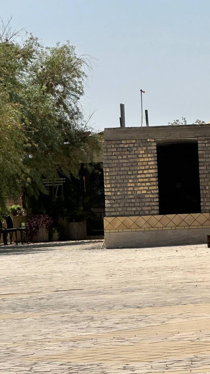 محصورتر شدن سرو ابرکوه با ساخت اتاق نگهبانی در عرصه+فیلم