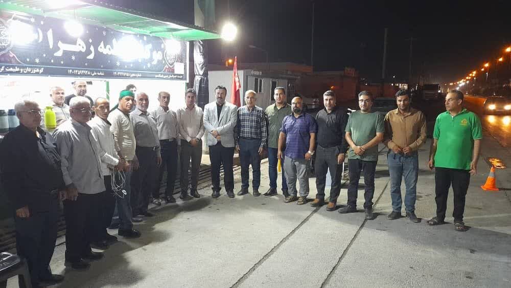 ۳۳ موکب دیلم به زائران اربعین خدمات میدهند