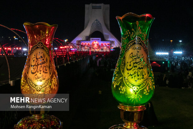 رویداد «محرم شهر» در میدان آزادی تهران