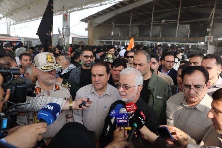 وزیر کشور: ۵۰۰ هزار نفر از مرز مهران تردد کردند