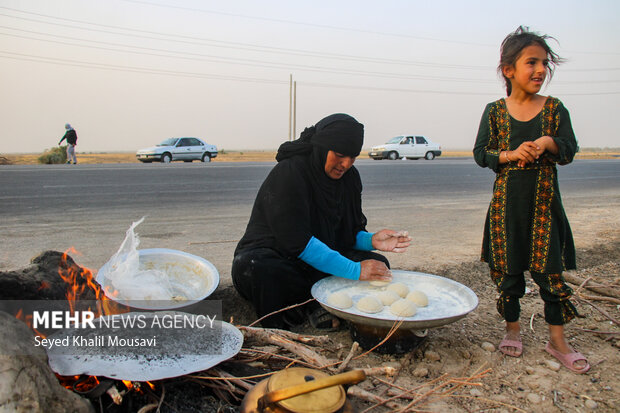 تداوم خدمترسانی به زائران اربعین در مرزهای خوزستان