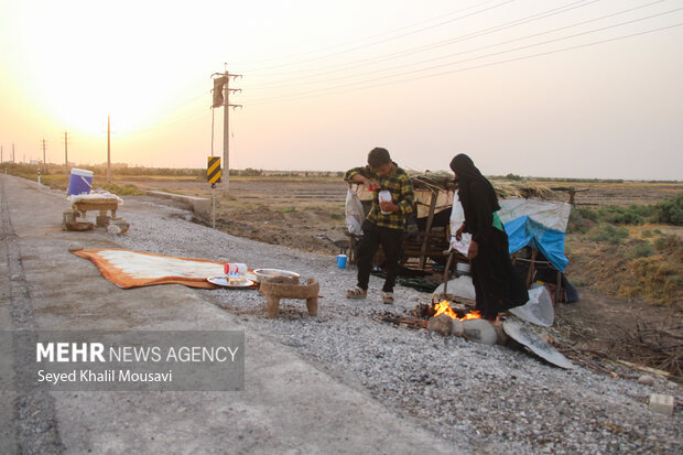 خادمان حسرت به دل در چذابه؛ ایثارگرانی که از کاروان عشق جا ماندند