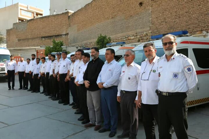 ۶ دستگاه آمبولانس از لرستان به مرز خسروی اعزام شد