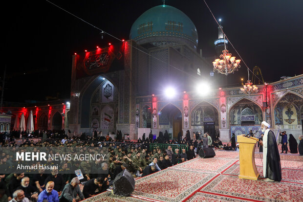 اربعین شهدای اقتدار و ۲۹ شهید استان خراسان رضوی در حرم امام رضا (ع)