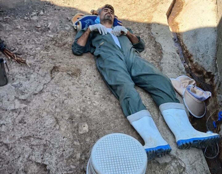 بروز حادثه برای دامپزشک سوادکوهی در حین واکسیناسیون دام بروز حادثه برای دامپزشک سوادکوهی در حین واکسیناسیون دام