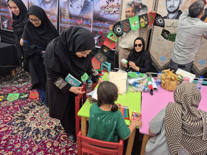 موکب کتاب حسینی؛ روایت فرهنگ در مرز باشماق