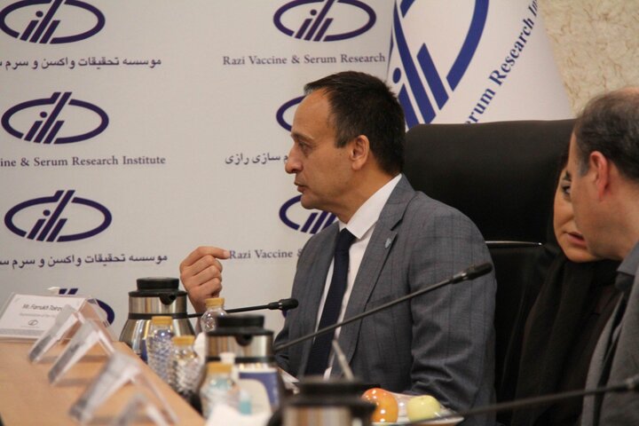 FAO envoy discusses health issues with head of Razi Institute