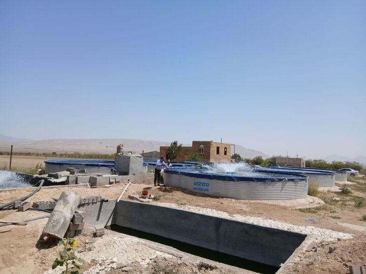 استخر پرورش ماهی بخش کالپوش میامی به بهرهبرداری میرسد استخر پرورش ماهی بخش کالپوش میامی به بهرهبرداری میرسد