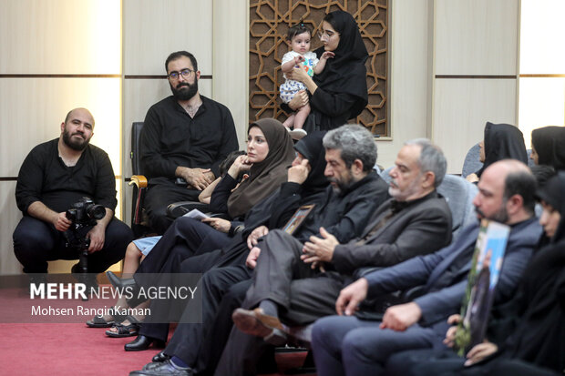 مراسم گرامیداشت ۱۲ شهید رسانه در جنگ با رژیم صهیونی
