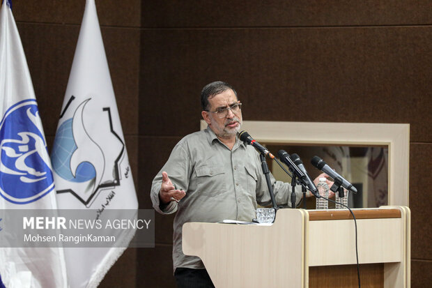 مراسم گرامیداشت ۱۲ شهید رسانه در جنگ با رژیم صهیونی