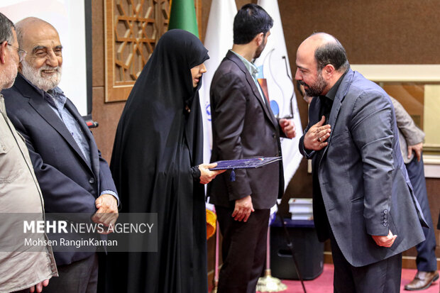 مراسم گرامیداشت ۱۲ شهید رسانه در جنگ با رژیم صهیونی