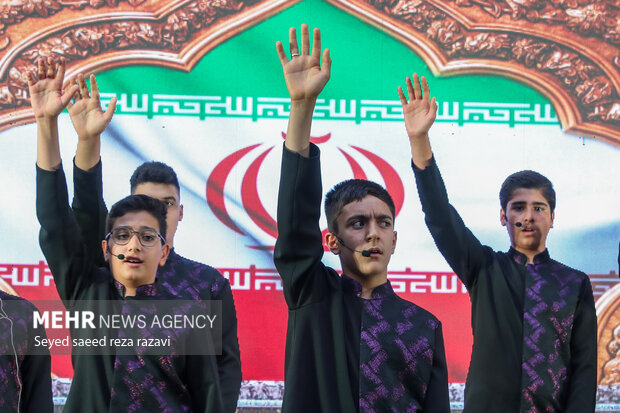 گردهمایی مردمی یادبود 47 کودک شهید 15