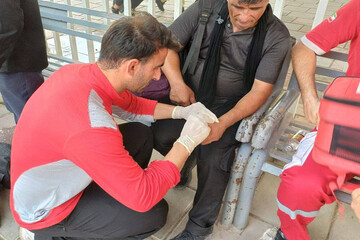 ویزیت بیش از ۳۱ هزار نفر از زائران در معرض گرمازدگی