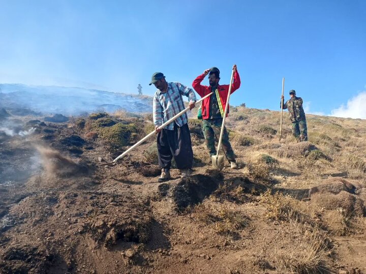 کاهش ۶۰ درصدی حریق در منابع طبیعی قروه؛حرکت در مسیر صیانت از میراث ملی