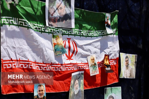 برگزاری مراسم باشکوه چهلم شهدای اقتدار ایران در زاهدان