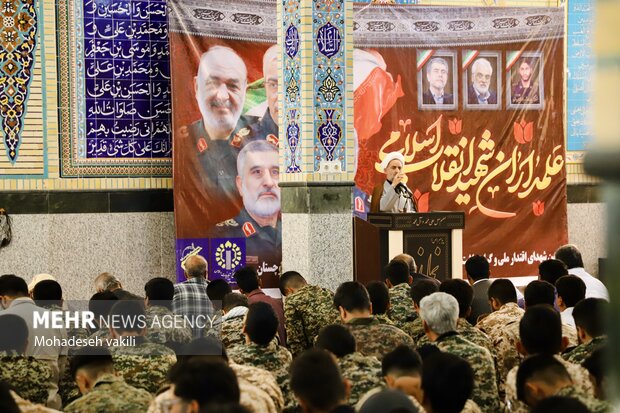برگزاری مراسم باشکوه چهلم شهدای اقتدار ایران در زاهدان