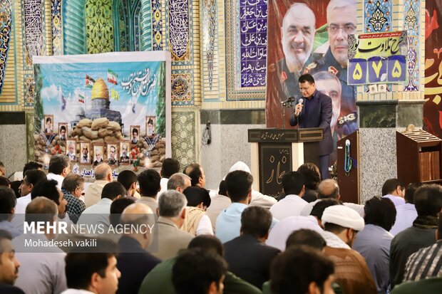 برگزاری مراسم باشکوه چهلم شهدای اقتدار ایران در زاهدان