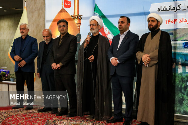 اعزام نخستين قطار اربعين حسینی  استان گيلان