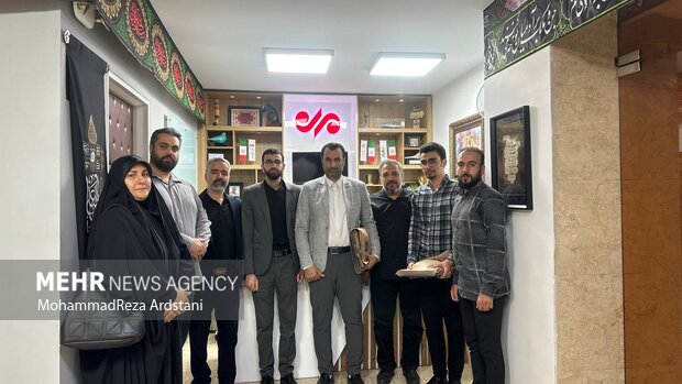 بازدید مسئول بسیج رسانه استان تهران از خبرگزاری مهر