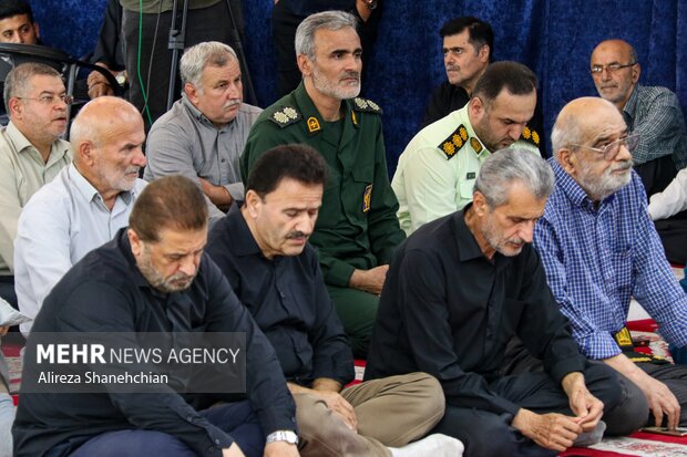 بزرگداشت اربعین ۱۷ شهید والا مقام آستانه اشرفیه
