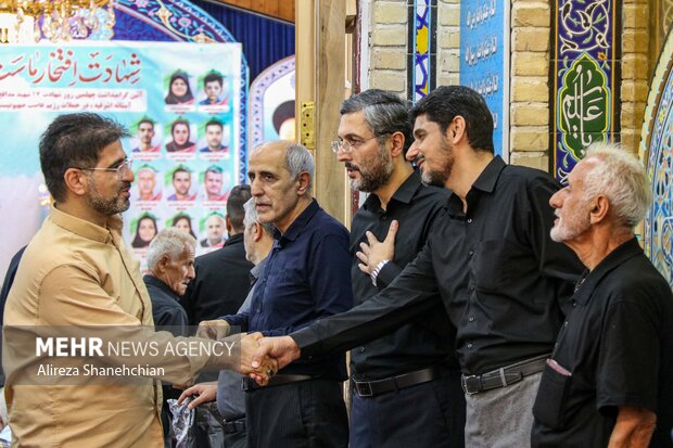 بزرگداشت اربعین ۱۷ شهید والا مقام آستانه اشرفیه