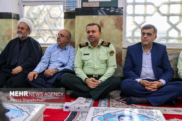 بزرگداشت اربعین ۱۷ شهید والا مقام آستانه اشرفیه