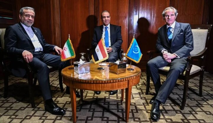 Egyptian FM holds mediation talks between Iran, IAEA