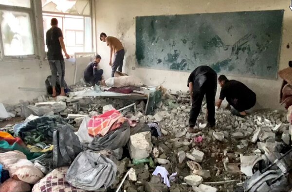 «اسرائیل» ۵۰۰ مدرسه را در غزه با سلاح آمریکایی بمباران کرده است