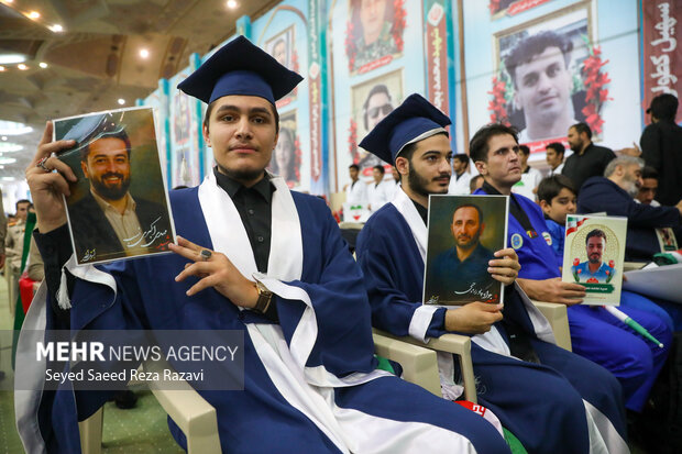 مراسم اربعین شهدای اقتدار ایران 5