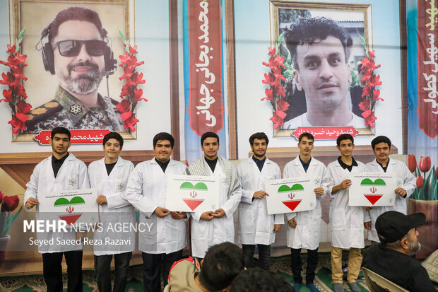 مراسم اربعین شهدای اقتدار ایران 4