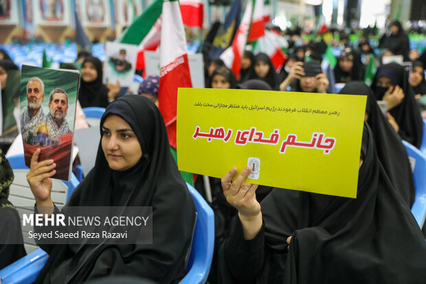 مراسم اربعین شهدای اقتدار ایران 6