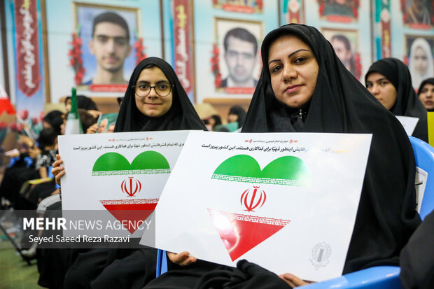 مراسم اربعین شهدای اقتدار ایران 14