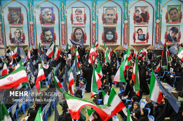 مراسم اربعین شهدای اقتدار ایران 2