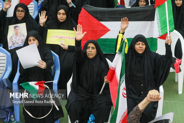 مراسم اربعین شهدای اقتدار ایران 15