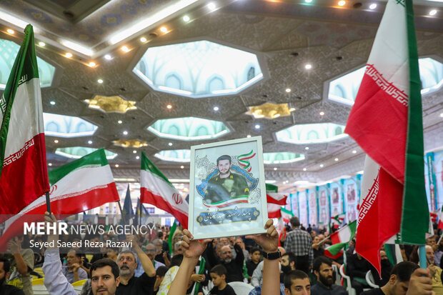 مراسم اربعین شهدای اقتدار ایران
