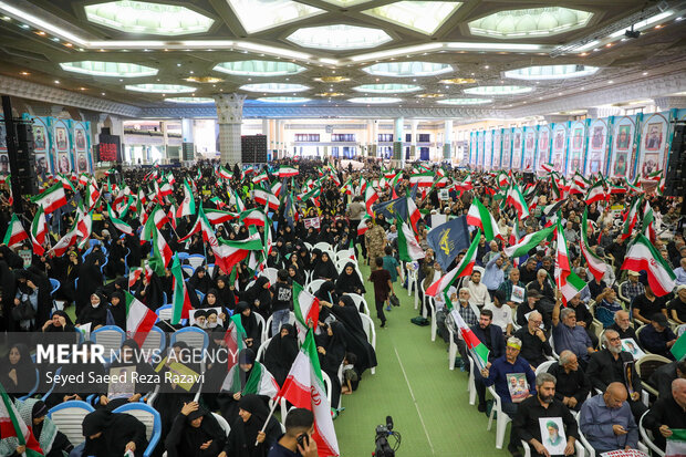 مراسم اربعین شهدای اقتدار ایران 18