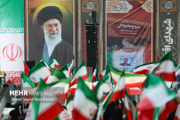 مراسم اربعین شهدای اقتدار ایران 19