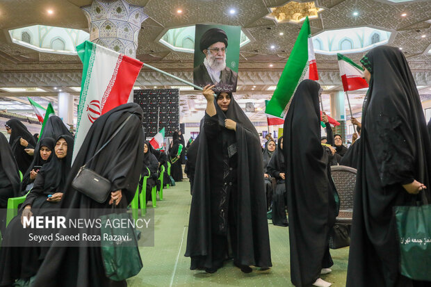 مراسم اربعین شهدای اقتدار ایران